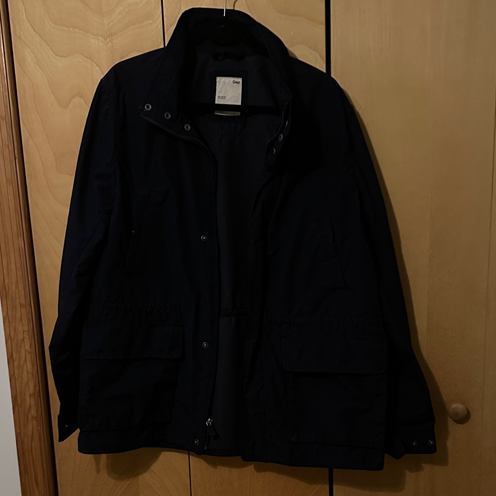 GAP Men's Black Military Jacket